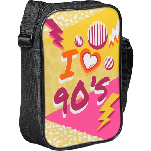 Hoppla Worldly Crossbody Bag Branded Back